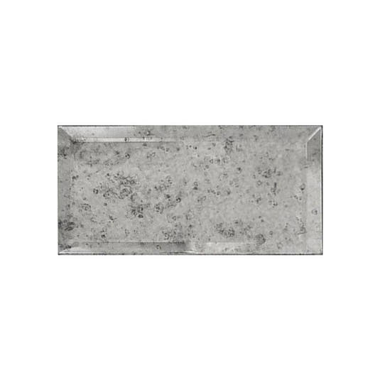 3x6 Beveled Antique Mirror Glass Subway Tile Sample