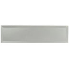 3x12 Beveled Clear Mirror Glass Subway Tile | Tile Club