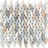 Pastello Leaf Marble Mosaic Tile