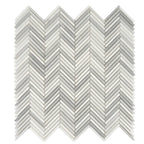 Sticks Equator Marble Polished Mosaic Tile