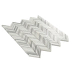 Sticks Equator Marble Polished Mosaic Tile