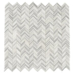 Sticks Equator Marble Polished Mosaic Tile