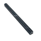 Nero Marquina Marble Nova Pencil Liner Honed | Tile Club