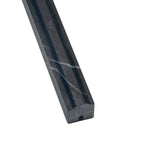 Nero Marquina Marble Nova Pencil Liner Honed | Tile Club