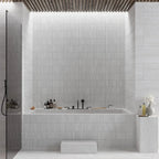 Mammoth Silver KitKat Stone Look Ceramic Tile | Tile Club