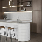 Mammoth White KitKat Stone Look Ceramic Tile | Tile Club