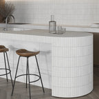 Mammoth White KitKat Stone Look Ceramic Tile | Tile Club