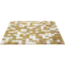 Mixed Gold & White Glass Tile | Tile Club