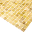Mixed Lemon Squares Glass Pool Tile | Tile Club