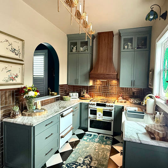 Molten Bronze Brick Ceramic Subway Tile | Tile Club