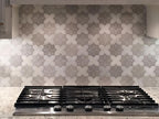 star and cross tile backsplash
