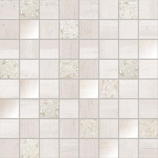 Mosaic Sospiro White Ceramic Mosaic Tile