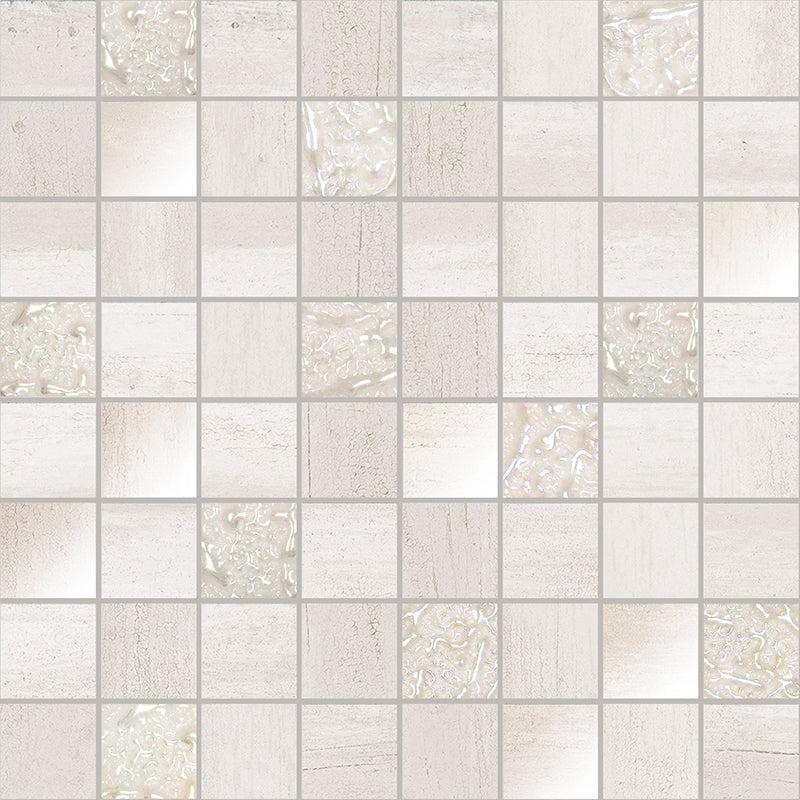 Mosaic Sospiro White Ceramic Tile Sample