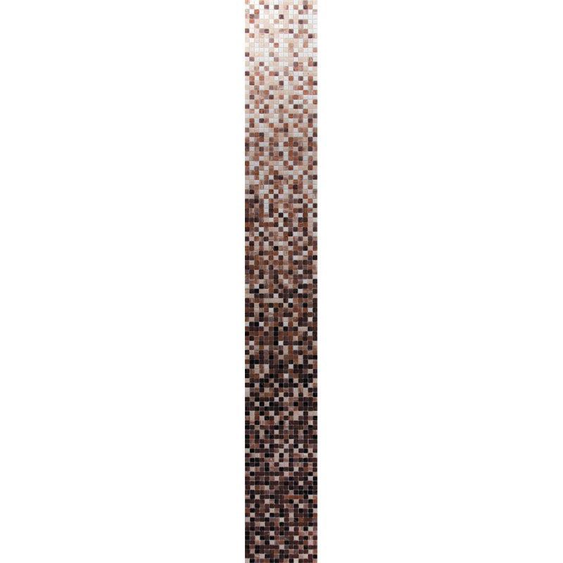 Brown Ombre Squares Glass Tile | Tile Club