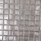 Satin Taupe Squares Glass Tile | Tile Club