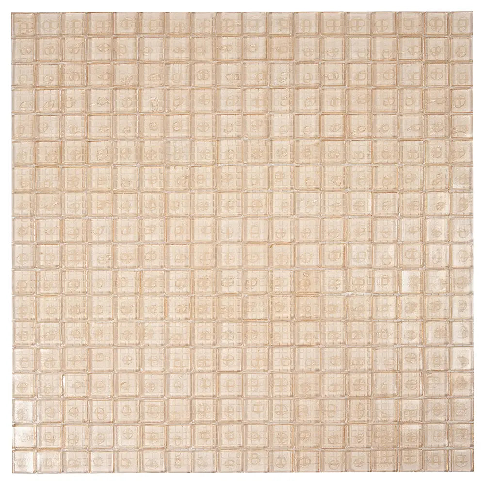 Clear Shine Squares Glass Tile | Tile Club