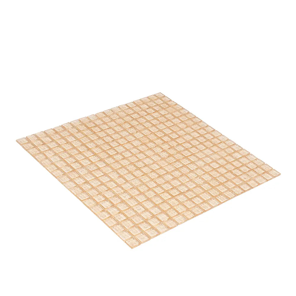 Clear Shine Squares Glass Tile | Tile Club