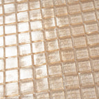 Clear Shine Squares Glass Tile | Tile Club