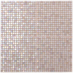 Peach Sunrise Glass Squares Tile | Tile Club