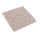 Peach Sunrise Glass Squares Tile | Tile Club