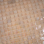 Peach Sunrise Glass Squares Tile | Tile Club