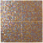 Topaz Pearlescent Squares Glass Tile | Tile Club