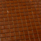 Golden Brown Squares Glass Tile | Tile Club