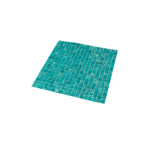 Lake Blue Mixed Squares Glass Tile | Tile Club