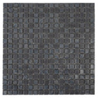 Slate Grey Mixed Squares Glass Pool Tile | Tile Club