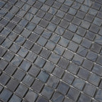 Slate Grey Mixed Squares Glass Pool Tile | Tile Club