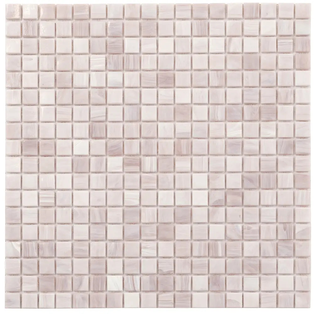 Peony Mixed Squares Glass Pool Tile | Tile Club