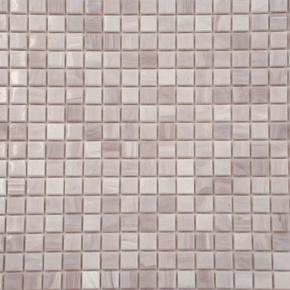 Peony Mixed Squares Glass Pool Tile | Tile Club