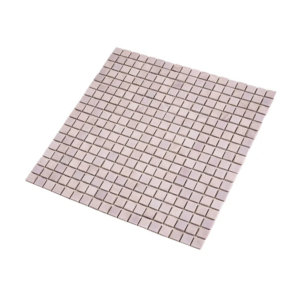 Dusty Lavender Squares Glass Pool Tile | Tile Club