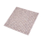 Dusty Lavender Squares Glass Pool Tile | Tile Club