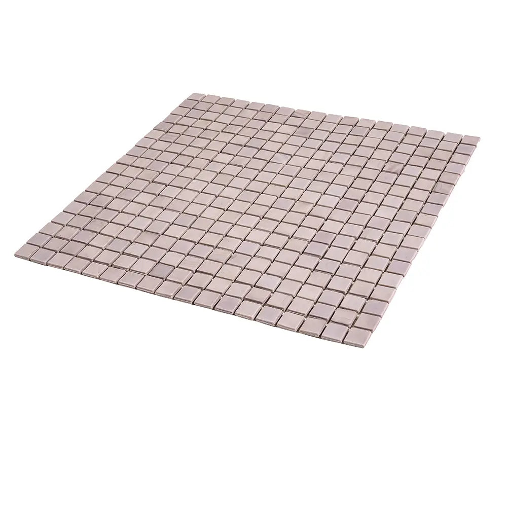 Dusty Lavender Squares Glass Pool Tile | Tile Club