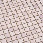 Dusty Lavender Squares Glass Pool Tile | Tile Club