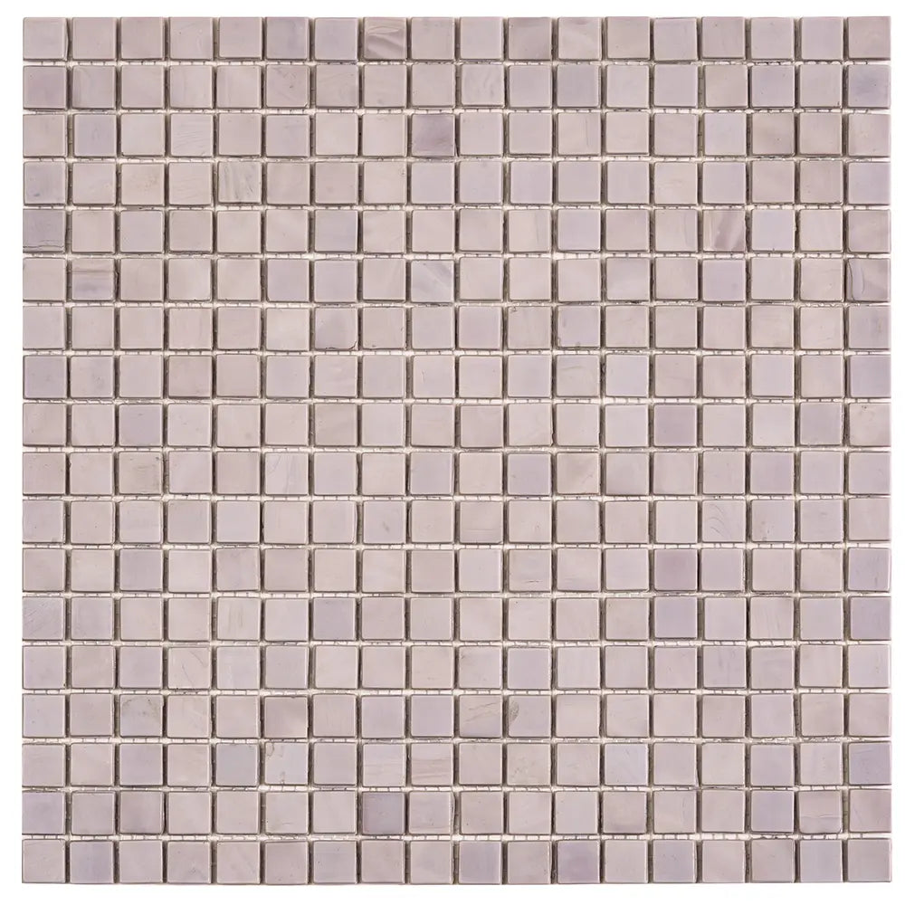 Dusty Lavender Squares Glass Pool Tile | Tile Club