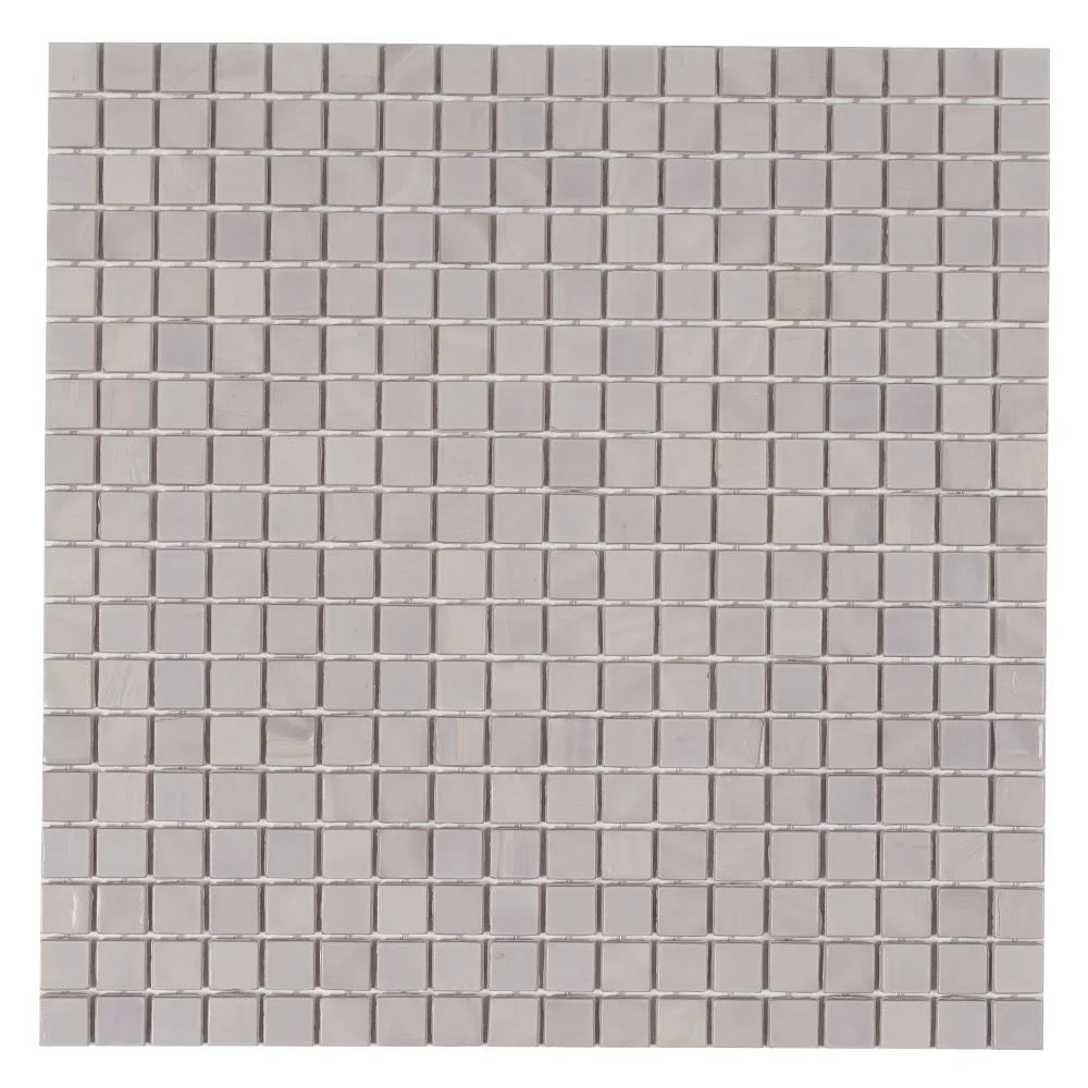 Dusty Lavender Squares Glass Pool Tile | Tile Club