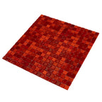 Mixed Red Squares Glass Pool Tile | Tile Club