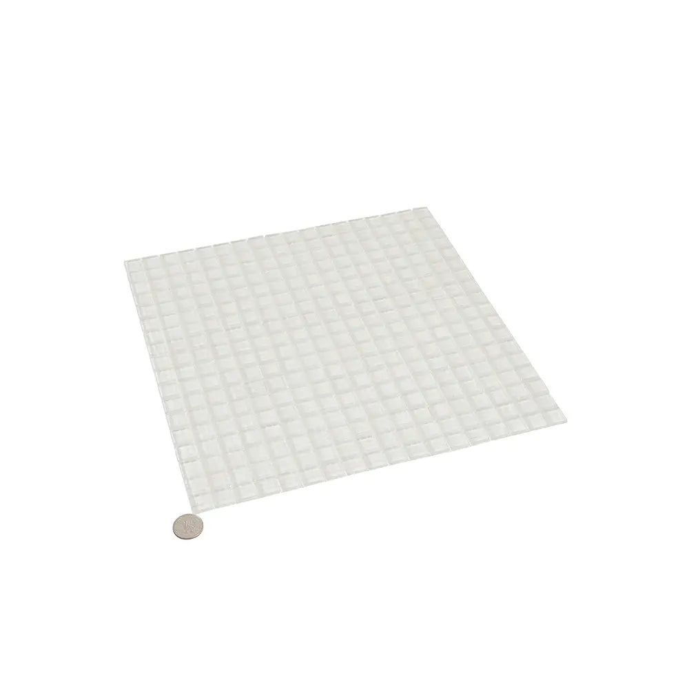 Clear Squares Glass Pool Tile | Tile Club