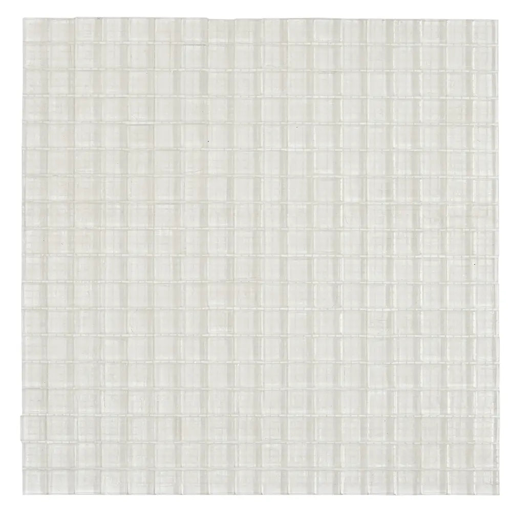 Clear Squares Glass Pool Tile | Tile Club