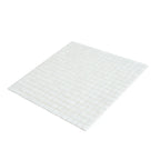 Bright White Squares Glass Pool Tile | Tile Club