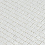 Creamy White Squares Glass Pool Tile | Tile Club
