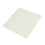 Ashy White Square Glass Pool Tile | Tile Club