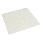 Ashy White Square Glass Pool Tile | Tile Club