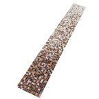 Brown Ombre Squares Glass Tile