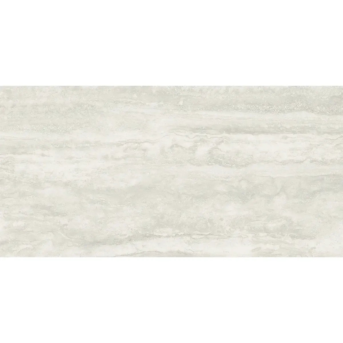 Novato Bianco 24x48 Travertine Porcelain Tile Sample | Tile Club