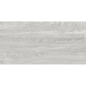 Novato Grigio 24x48 Travertine Porcelain Tile | Tile Club