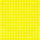 Neon Yellow Glossy Squares Glass Pool Tile