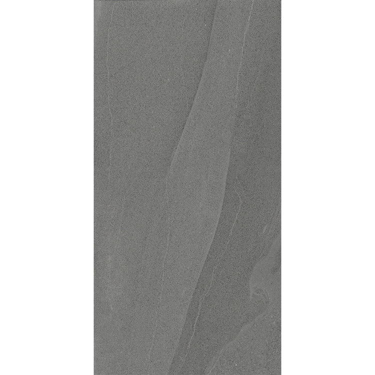 Newport Anthracite Concrete Look Porcelain Tile 12x24 | Tile Club